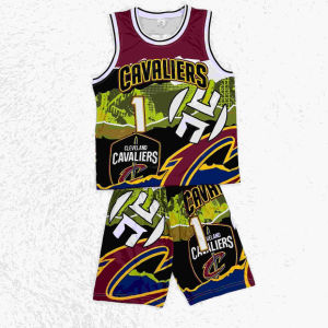 Kids basketball CO-Branded jersey terno set for boys 8-13yrsold