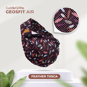 Gendongan Bayi CUDDLEME Geosfit - Cuddle Me Baby Carrier M Shape Geos Feather Air Spessa Balita