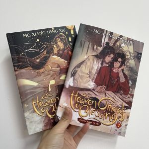 Reading Book Heaven Officials Blessing: Tian Guan Ci Fu (Novel)VOL.7 -8  Novel Books By MXTX BL Fiction Book In English