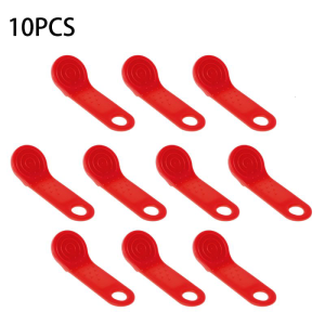 10Pcs RW1990-15 iButton Cards with for Key Hole Rewritable Electronic Keys Cards for Electronic Lock Access Control Syst