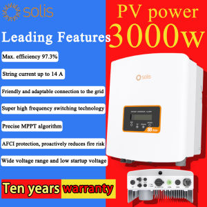 S6-GR1P2K-M series inverter is designed for residential PV plants.The maximum input current per string is 14Awhich is compatible with high-efficiency modules and bi-facial modules.make it easy to install.Fanless designHybrid Inverter