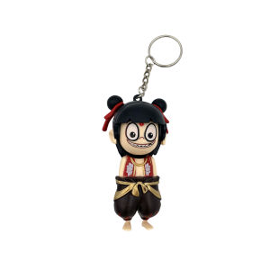 Nezha Face Changing Toy Keychain Ne Zha Face Makeup Doll Nezha2 Hanging Ornaments Decompression Toy