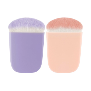 Face Makeup Brush For Women Travel Synthetic Fiber Cosmetic Brushes Easy Application Eyeshadow Brush Ergonomic Handle