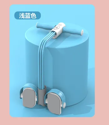Máy tập đạp chân điện tử có chức năng đếm số 6 dây kháng lực có tay cầm máy tập bụng thông minh nâng cấp thiết bị điều chỉnh lực đạp chân thông minh giảm mỡ bụng eo và săn chắc vùng bụng với thiết bị tập thể dục và kéo giãn cơ thể.