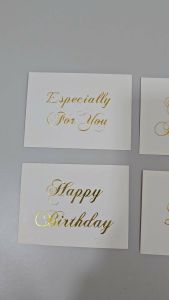 3pcs Valentines Day Thank You Card Christmas Party Letter Invitation Greeting Card