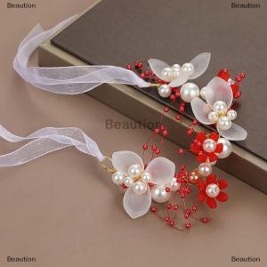 [COD] Beaution Bridal Hair Headdress Flower Wreath Bride Garland Head Hoop Headbands Hair Jewelry