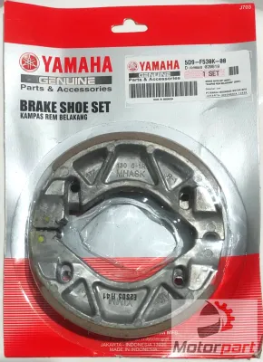 YAMAHA BRAKE SHOE MIO/ SPORTY/ M3/ AEROX/ MIOi125/ FZ/ SZ (5D9-F530K-00)