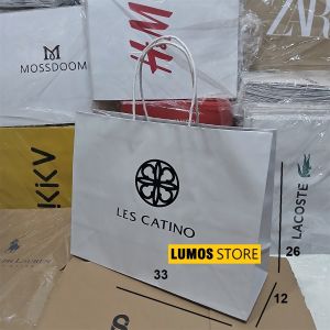 Paper bag tas kado les catino storage bag