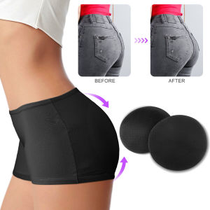 FS Women Low Waist Hip Padding Butt Lifting Panties Shapewear Buttocks Hip Fake Ass Pad Control Panties REMOVE PADS
