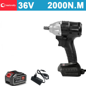 Victool impact wrench Cordless Impact Wrench Brushless kunci pas dampak Torsi tinggi Baterai Mesin Bor Untuk Baut 36V Baterai Electric Wrench Rechargeable
