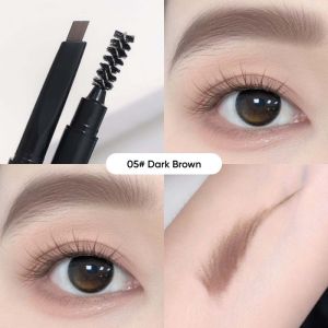 Eyebrow Pen Waterproof Pensil Alis Double Tip Cosmetics Natural Long-Lasting and Sweetproof
