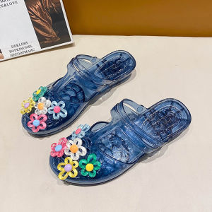 Free Shipping WomenS Flat Sandals High-Heeled Summer Sandals Fashionable Slip-On Shoes Crystal-Embellished Shoes Jelly Shoes WomenS Slip-On Sandals WomenS Flat Sandals High-Heeled Summer Sandals Fashionable Slip-On Shoes Crystal-Embellished Sh