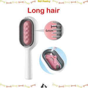 【sought-after】 Pet Pantry 2 in 1 Pet wet wipes Cat Comb Dog Grooming With Water Double Sided Hair Removal Brush Kitten Pet Supplies Accessories