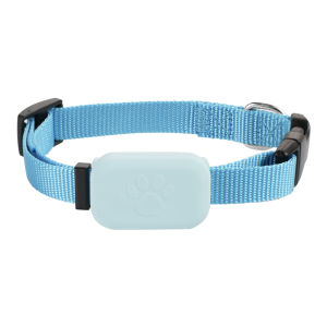 Lovinland Pet Collar Waterproof Pet GPS Tracker Dog &amp Cat Locator Durable Silicone Collar Lost Pet Recovery No Subscription iOS Android Compati
