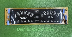 Đèn led nháy theo nhạc 2 kênh mặt nhựa dùng cho amply - Linh Kiện QUỲNH DIỄN