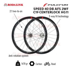 Fulcrum Speed 40 DB AFS 2WF C19 Centerlock HG11 Wheelset