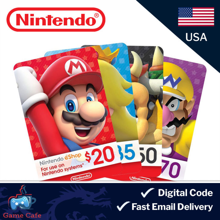 Nintendo eShop Gift Card 50 35 20 10 USD Nintendo Gift Card
