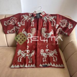 ELTA TENUN Dress motif sumba couple keluarga