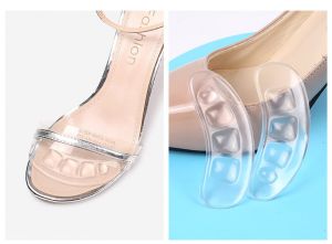 INSOLE SEPATU WANITA GEL SILICON ANTI SKID AKSESORIS SEPATU HEELS INSOLE SEPATU HEELS SOL SEPATU SILICON INSOLE INSOLE SEPATU HEELS ANTI LICIN