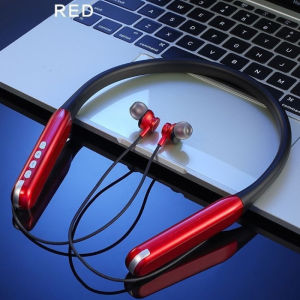 100% Wireless Bluetooth Headset Neck Hanging Neck Type Special High Sound Quality Big Power Machine Headset Sports Running Waterproof