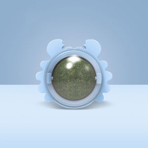 Indoor Cute Crab Healthy Catnip Catnip Balls Wall Mounted All Natural Spinning Catnip Balls Spinning Toy Ball Cat Treats Safe And Harmless