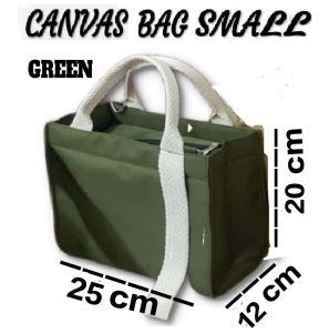 Tas Marcellivo Canvas Bag: Tas Casual & Kompak untuk Sehari-hari & Perjalanan