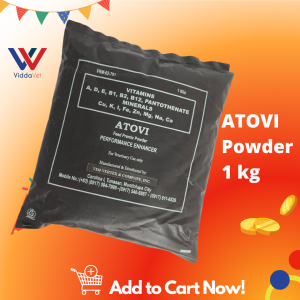 1KG ATOVI Pre-Mix Powder Nutrient-Rich Supplement for Livestock Swine Poultry Fish & Pets