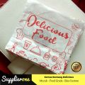 Kemasan Kentang Goreng/Kantong Kentang Goreng/Kantong Kertas Kentang Goreng/Bungkus Kentang Goreng isi 50. 