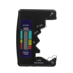 Máy kiểm tra pin màn hình LCD đo dung lượng pin AA AAA C D N 9V 1.5V pin cúc áo không cần pin