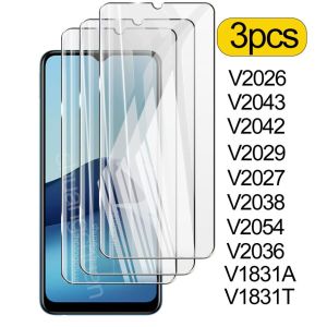 For Vivo V2043 V2032 V2026 clear tempered glass V2029 V2027 V2052 V2038 V2033 V2042 V2037 V2048 V2062 V2022 V2023 V2025 V2030 9H Tempered Glass
