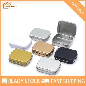 MIH ✨ COD ✨ กล่องลูกกวาดมิ้นท์กล่องเหล็กขนาดเล็กกล่องใส่ลูกอมขนาดเล็กกล่องใส่ลูกกวาดขนาดเล็กกล่องสำหรับรักษาอาการเมาค้าง