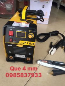 Máy hàn điện tử que 4.0 mm HK 215A tại Máy NTT bảo hành dài hạn độ bền cao