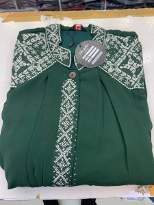 Gamis CerutyBabydoll Modern Lebaran Terbaru Pesta Kondangan Wanita Remaja Fashion Muslim WanitaViral
