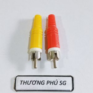 Đầu âm thanh AV (Chuẩn hàn dây AV) / Giá bán 2 Cặp (4 Cái)