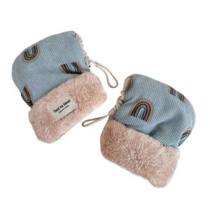 Kids Winter Gloves Warm & Stylish Handlebar Muffs Multi Purpose Thick Winter Gloves Comfortable Wearing for Boys Girls