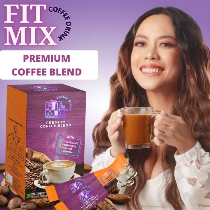 FIT MIX Premium Coffee Blend by Kim Molina 10 Sachets Slimming