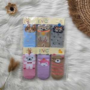 Kaos Kaki Bayi Motif Telinga 0-12 Bulan