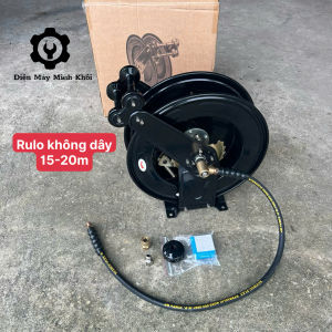 Rulo máy rửa xe cao áp 32Mpa kèm dây 20M 15M bố thép| Rulo quấn dây tự động cao áp