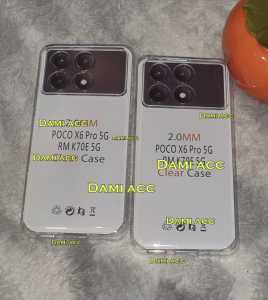 new clear case redmi a3 poco x6 pro 5g redmi 13c poco c65 redmi 14c poco c75 tpu transparan clear hd case