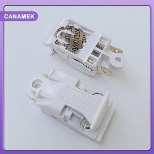 【CANAMEK】 5 Pcs Electric Kettle Switch Accessories 16A White High Power Temperature Control Automatic Outage Handle Key Switch