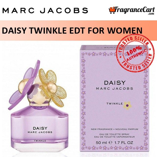 Marc Jacobs Daisy Twinkle EDT for Women 50ml Eau de Toilette MJ MarcJacobs Purple Violet Brand New 100 Authentic Perfume Fragrance Lazada Singapore