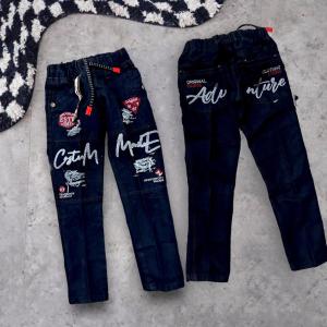 celana cargo denim anak laki laki tanggung usia 7 tahun sampai 12 tahun