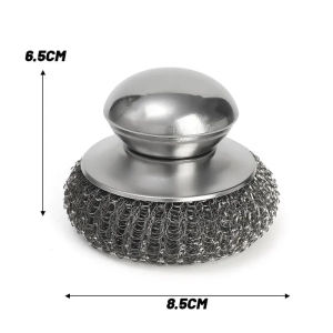 Bàn chải cọ rửa xoong nồi inox cao cấp - Lông cứng chà sạch dầu mỡ bám lâu ngày khứa mùi hôi chịu nhiệt tốt An Toàn Cho Chảo Chống Dính