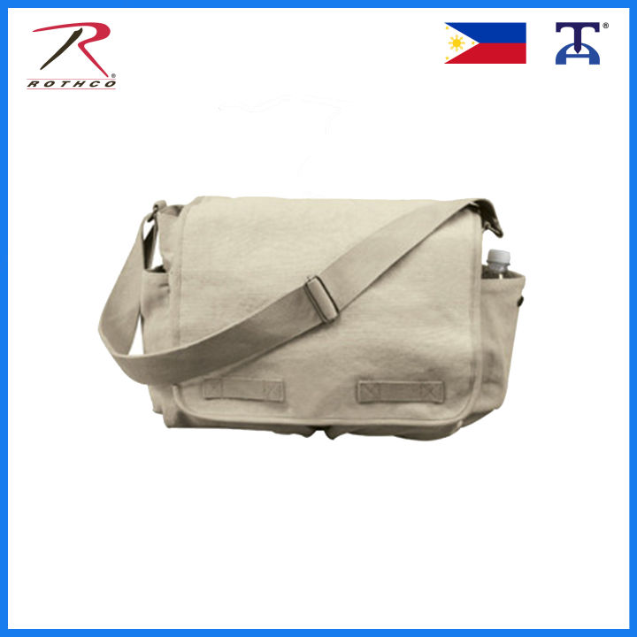 Rothco Vintage Heavyweight Canvas Classic Messenger Bag Lazada PH