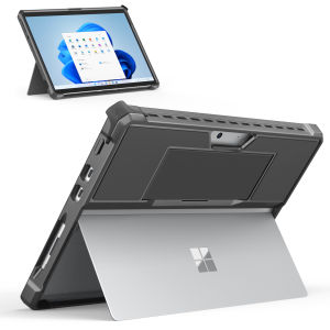 Moko Trường Hợp Phù Hợp Với Microsoft Surface Pro 8 13 "Màn Hình Cảm Ứng 2021 Phát Hành Máy Tính Bảng tất cả-trong-một Bảo Vệ Rugged Bìa Trường Hợp Với dây đeo tay Tương Thích Với Loại Bìa Bàn Phím Máy Tính Bảng Protive Trường Hợp