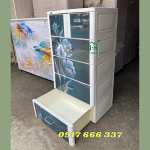 TỦ QUẦN ÁO NHỰA DUY TÂN TABI-L 5 TẦNG 6 NGĂN CAO CẤP CHẤT LƯỢNG SIÊU ĐẸP - GIÁ RẺ HCM