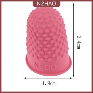 N2HAO  5 cái đếm nón cao su thimble bảo vệ may quilter đầu ngón tay thủ công