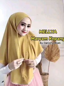 Jilbab Syria Mellya Maryam Kepang By Danisha Hijab