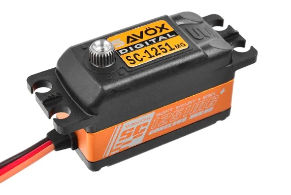 SAVOX　1251MG-PLUS SC-1251MG+ - Savox - Servo - Digital - Coreless motor