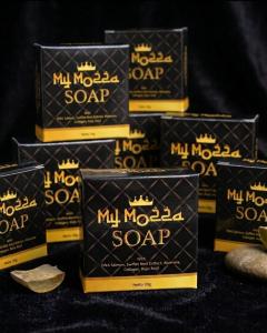 [BAYAR DI TEMPAT] - Sabun My Mozza Brightening / Lightening Glowing Soap Memutihkan Wajah Pengecil Pori-Pori With Arbutin - 60 gram